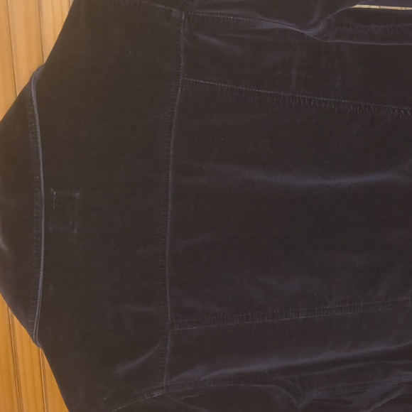 Calvin Klein Brand Vintage Women's Black Velvet Jacket-Size Medium - Picture 9 of 9
